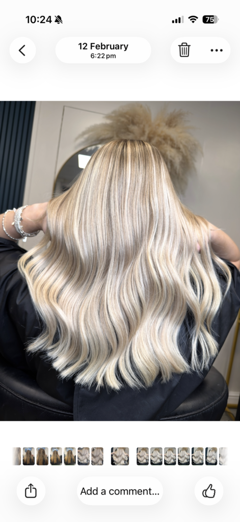 Hair and beauty transformation at ELM Hair and Beauty, Wrexham