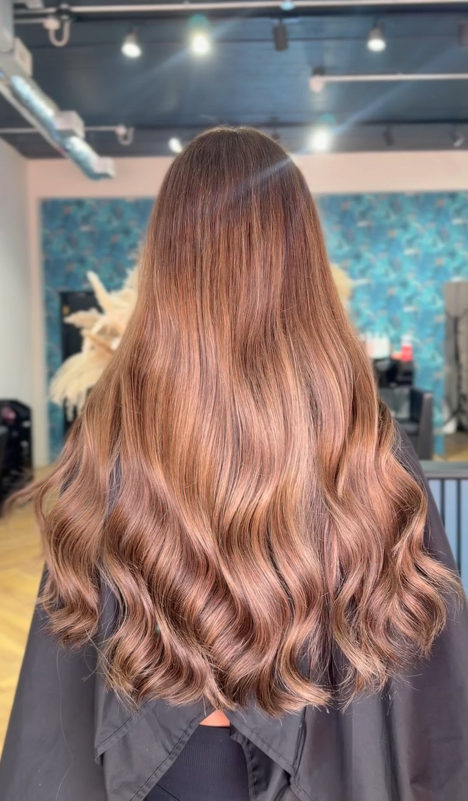 Bronde balayage with a blended root at ELM Hair and Beauty in Wrexham